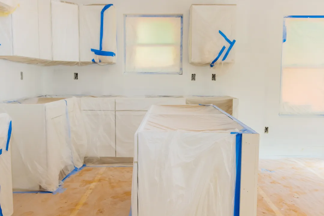 Kitchen Renovation - prepared for paint